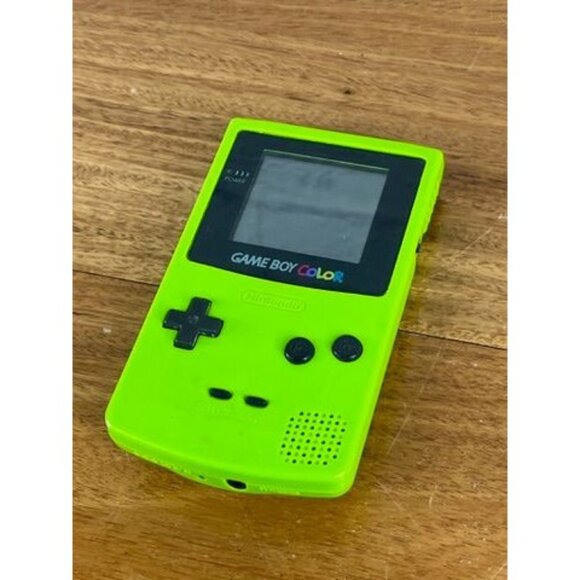 Nintendo Game Boy Color Kiwi Lime Green Handheld Console System, Tested, Working - Picture 2 of 8